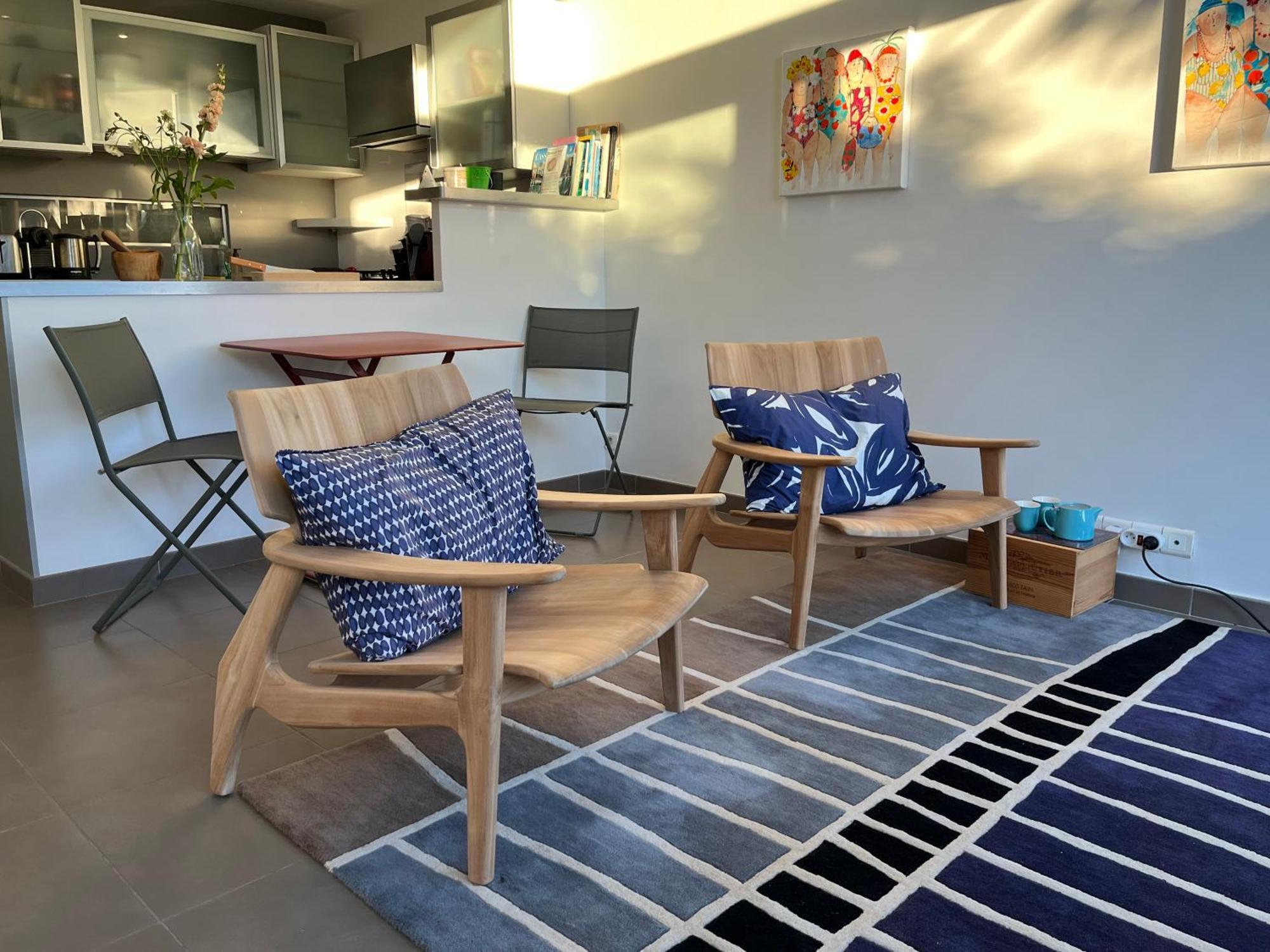 Le Cap - Bungalow Vue Mer Et Colline - Hauteur De Cassis 아파트 외부 사진